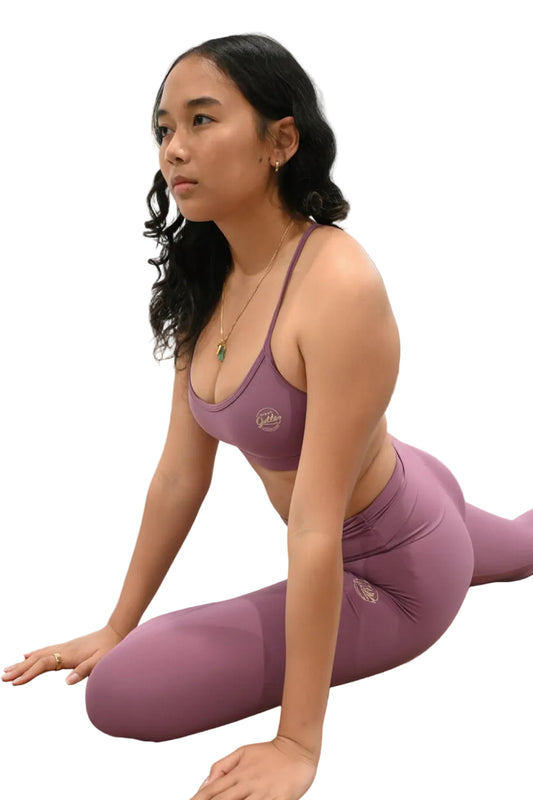 Momentum Luxe Activewear Set - Premium Sports Bra & High-Waist Leggings