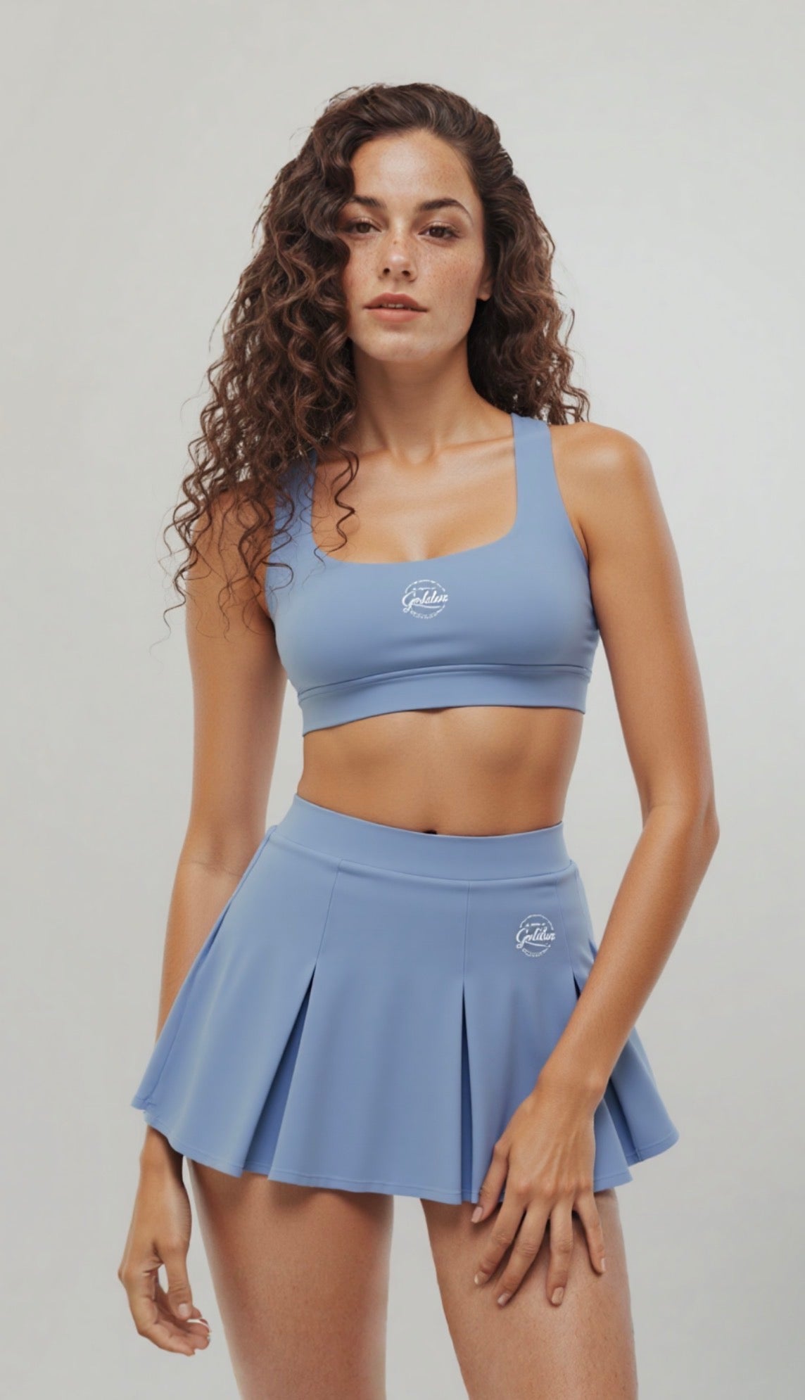 Sky Blue Collection - Complete 4 - Piece Activewear Bundle - Simply Golden