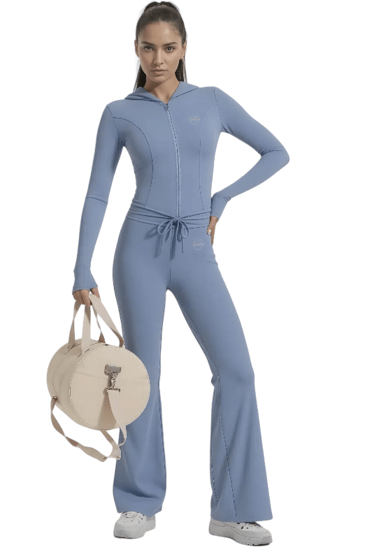 Sky Blue Collection - Complete 4 - Piece Activewear Bundle - Simply Golden