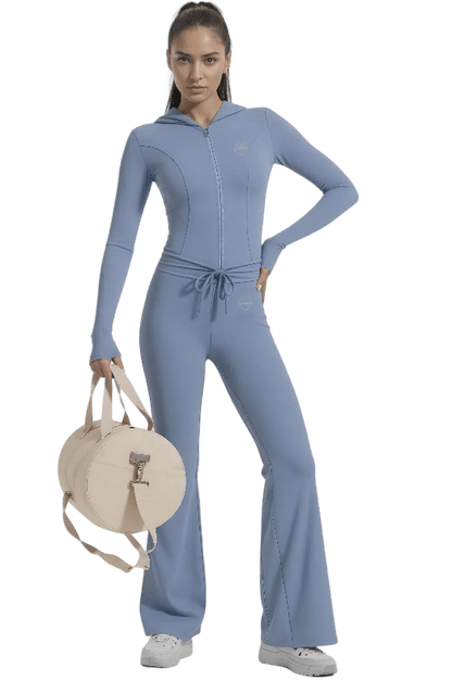 Sky Blue Collection - Complete 4 - Piece Activewear Bundle - Simply Golden