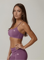 Momentum Luxe Activewear Set - Premium Sports Bra & High - Waist Leggings - Simply Golden
